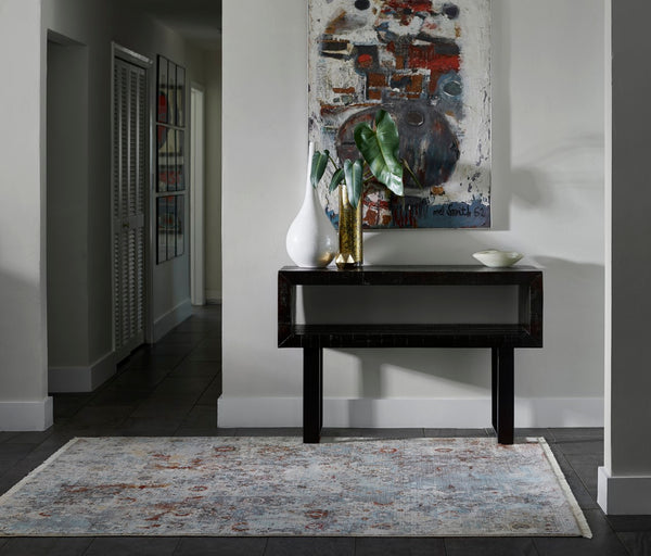 Momeni Izmir IZ-01 Machine Made Traditional Distressed Design Indoor Area Rug Multi 9' x 12' IZMIRIZ-01MTI90C0