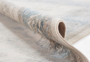 Momeni Izmir IZ-02 Machine Made Traditional Oriental Indoor Area Rug Blue 9' x 12' IZMIRIZ-02BLU90C0