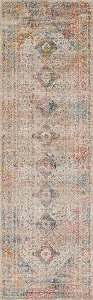 Momeni Izmir IZ-04 Machine Made Traditional Medallion Indoor Area Rug Multi 9' x 12' IZMIRIZ-04MTI90C0
