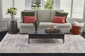 Momeni Izmir IZ-04 Machine Made Traditional Medallion Indoor Area Rug Multi 9' x 12' IZMIRIZ-04MTI90C0