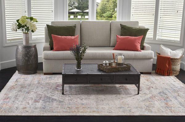 Momeni Izmir IZ-04 Machine Made Traditional Medallion Indoor Area Rug Multi 9' x 12' IZMIRIZ-04MTI90C0