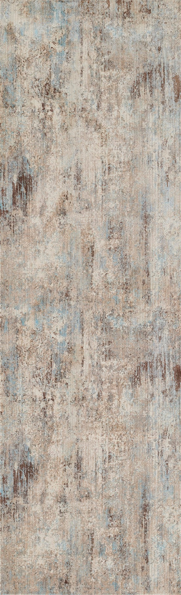 Momeni Izmir IZ-05 Machine Made Traditional Abstract Indoor Area Rug Blue 9' x 12' IZMIRIZ-05BLU90C0