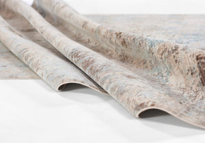 Momeni Izmir IZ-05 Machine Made Traditional Abstract Indoor Area Rug Blue 9' x 12' IZMIRIZ-05BLU90C0