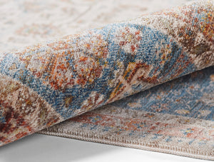 Momeni Izmir IZ-06 Machine Made Traditional Medallion Indoor Area Rug Multi 9' x 12' IZMIRIZ-06MTI90C0