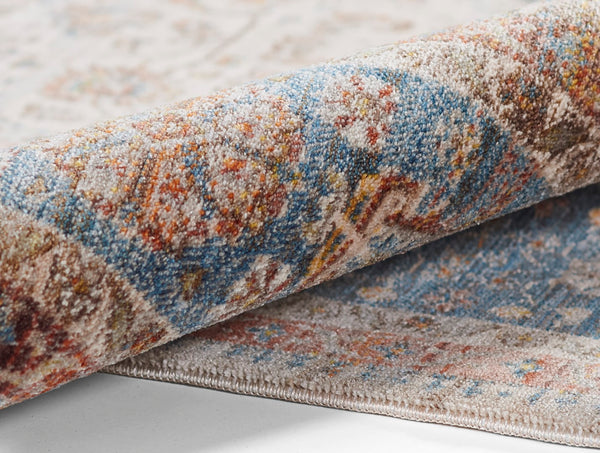 Momeni Izmir IZ-06 Machine Made Traditional Medallion Indoor Area Rug Multi 9' x 12' IZMIRIZ-06MTI90C0