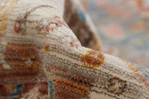 Momeni Izmir IZ-07 Machine Made Traditional Medallion Indoor Area Rug Multi 9' x 12' IZMIRIZ-07MTI90C0