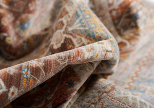 Momeni Izmir IZ-07 Machine Made Traditional Medallion Indoor Area Rug Multi 9' x 12' IZMIRIZ-07MTI90C0