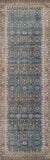 Momeni Izmir IZ-08 Machine Made Traditional Oriental Indoor Area Rug Blue 9' x 12' IZMIRIZ-08BLU90C0