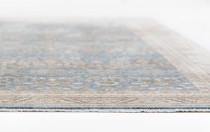 Momeni Izmir IZ-08 Machine Made Traditional Oriental Indoor Area Rug Blue 9' x 12' IZMIRIZ-08BLU90C0