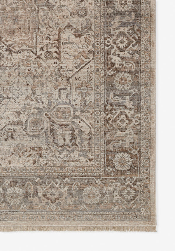 Momeni Izmir IZ-10 Machine Made Traditional Oriental Indoor Area Rug Grey 9' x 12' IZMIRIZ-10GRY90C0