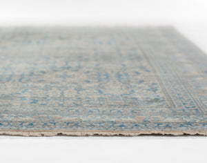 Momeni Izmir IZ-11 Machine Made Traditional Oriental Indoor Area Rug Blue 9' x 12' IZMIRIZ-11BLU90C0