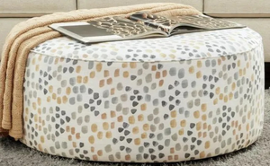 Fusion 140 Transitional Cocktail Ottoman 140 Sophie Indigo