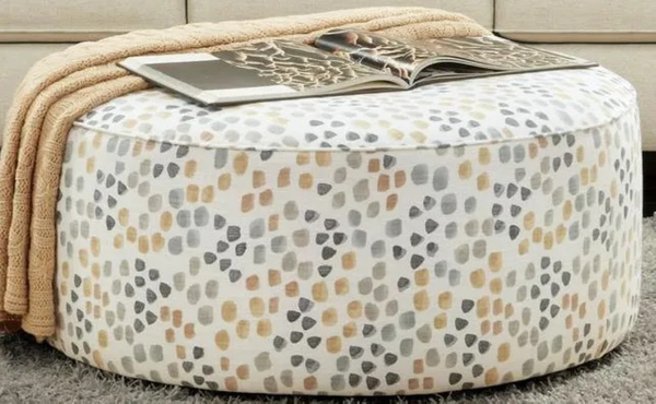 Fusion 140 Transitional Cocktail Ottoman 140 Sophie Indigo