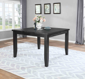 Vilo Home Industrial Charms Black Solid Wood Pub Height Dining Table VH9850 VH9850