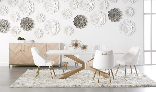 Essentials for Living District Industry Rectangle Dining Table 4630.BRA/IVO