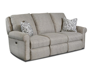 Southern Motion Key Note 341-61P NL Transitional  83"  Zero Gravity Power Headrest Reclining Sofa 341-61P NL 210-17 330-14