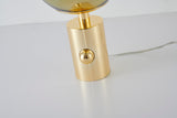 Bethel Gold Table Lamp in Metal & Acrylic