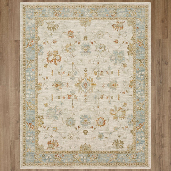 Karastan Rugs Iznik Cream 10' x 14' Area Rug