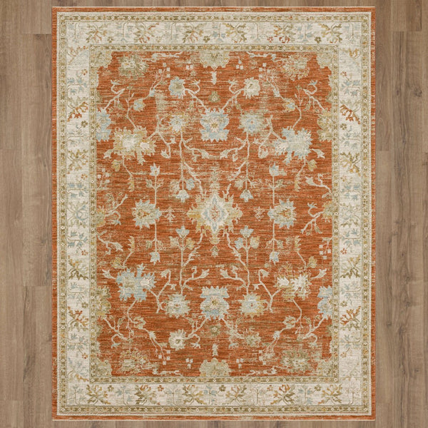 Karastan Rugs Iznik Rust 10' x 14' Area Rug