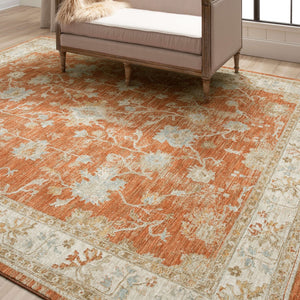 Karastan Rugs Iznik Rust 7' 10" x 10' 3" Area Rug