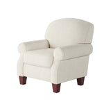 Fusion 532-C Transitional Accent Chair 532-C Sugarshack Glacier Accent Chair