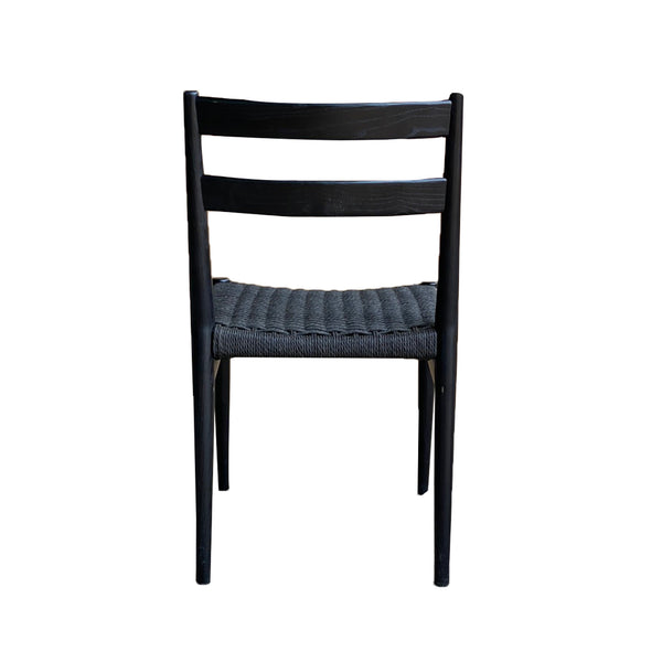 LH Imports Jakarta Dining Chair JAK025-BLK/BW