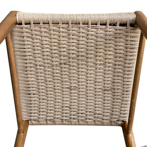 LH Imports Jakarta Dining Chair JAK025-W/W