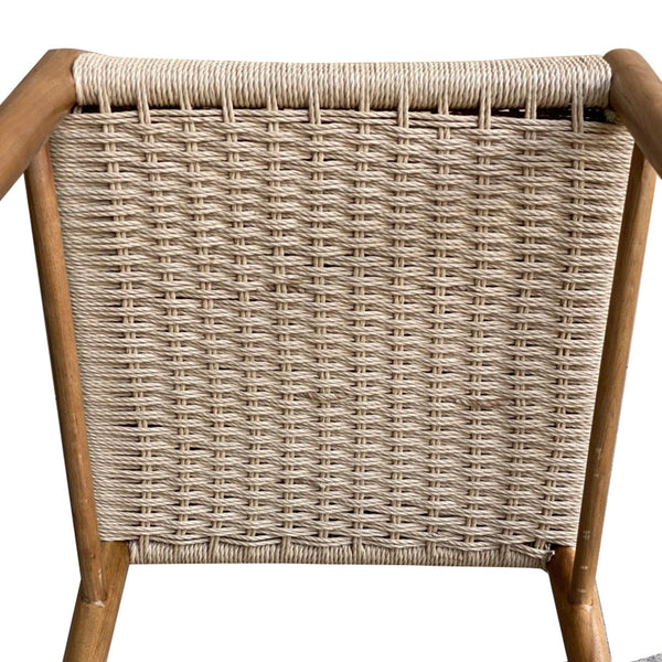 LH Imports Jakarta Dining Chair JAK025-W/W