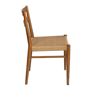 LH Imports Jakarta Dining Chair JAK025-W/W