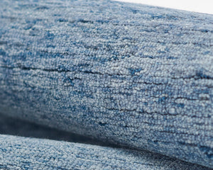 Momeni James JAM-1 Hand Tufted Contemporary Solid Indoor Area Rug Denim 9' x 12' JAMESJAM-1DNM90C0