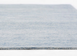 Momeni James JAM-1 Hand Tufted Contemporary Solid Indoor Area Rug Light Blue 9' x 12' JAMESJAM-1LBL90C0