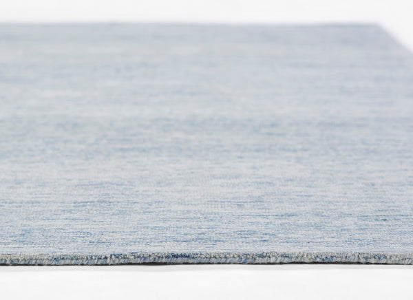 Momeni James JAM-1 Hand Tufted Contemporary Solid Indoor Area Rug Light Blue 9' x 12' JAMESJAM-1LBL90C0