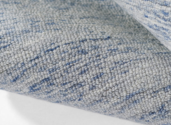 Momeni James JAM-1 Hand Tufted Contemporary Solid Indoor Area Rug Light Blue 9' x 12' JAMESJAM-1LBL90C0