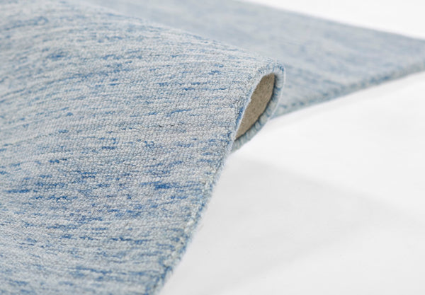 Momeni James JAM-1 Hand Tufted Contemporary Solid Indoor Area Rug Light Blue 9' x 12' JAMESJAM-1LBL90C0