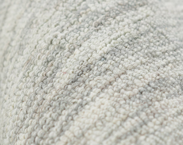 Momeni James JAM-1 Hand Tufted Contemporary Solid Indoor Area Rug Light Grey 9' x 12' JAMESJAM-1LGY90C0