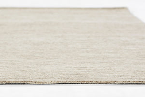 Momeni James JAM-1 Hand Tufted Contemporary Solid Indoor Area Rug Natural 9' x 12' JAMESJAM-1NAT90C0