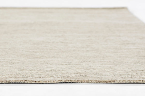 Momeni James JAM-1 Hand Tufted Contemporary Solid Indoor Area Rug Natural 9' x 12' JAMESJAM-1NAT90C0
