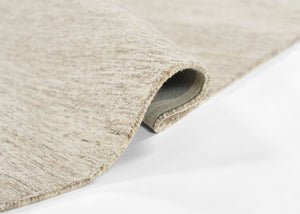 Momeni James JAM-1 Hand Tufted Contemporary Solid Indoor Area Rug Natural 9' x 12' JAMESJAM-1NAT90C0