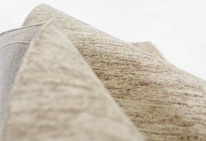 Momeni James JAM-1 Hand Tufted Contemporary Solid Indoor Area Rug Natural 9' x 12' JAMESJAM-1NAT90C0