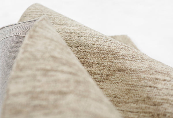 Momeni James JAM-1 Hand Tufted Contemporary Solid Indoor Area Rug Natural 9' x 12' JAMESJAM-1NAT90C0