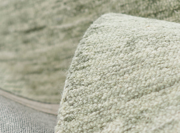 Momeni James JAM-1 Hand Tufted Contemporary Solid Indoor Area Rug Sage 9' x 12' JAMESJAM-1SAG90C0