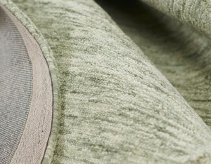 Momeni James JAM-1 Hand Tufted Contemporary Solid Indoor Area Rug Sage 9' x 12' JAMESJAM-1SAG90C0