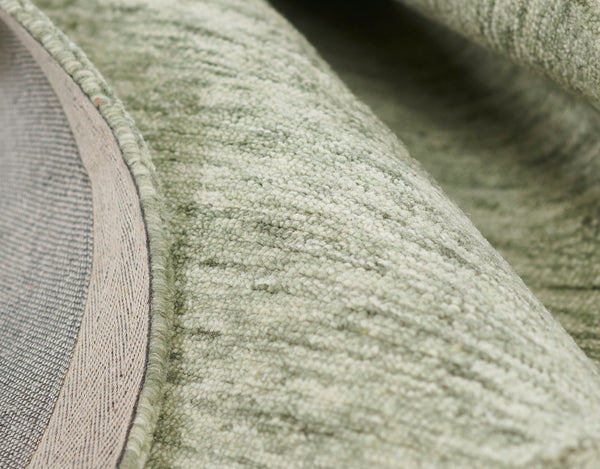 Momeni James JAM-1 Hand Tufted Contemporary Solid Indoor Area Rug Sage 9' x 12' JAMESJAM-1SAG90C0