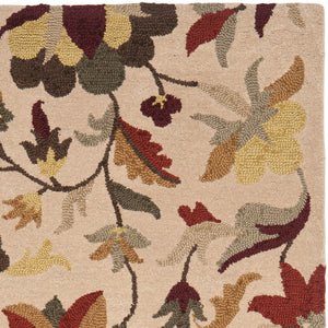 Jar457 Luxurious Wool Pile Hand Tufted Rug for Elegant Home Décor - Soft, Durable, and Timeless