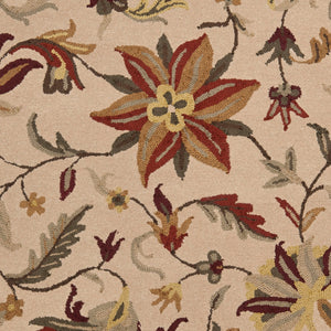 Jar457 Luxurious Wool Pile Hand Tufted Rug for Elegant Home Décor - Soft, Durable, and Timeless