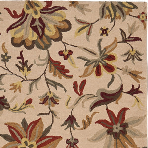 Jar457 Luxurious Wool Pile Hand Tufted Rug for Elegant Home Décor - Soft, Durable, and Timeless