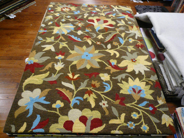 Jar457 Luxurious Wool Pile Hand Tufted Rug for Elegant Home Décor - Soft, Durable, and Timeless
