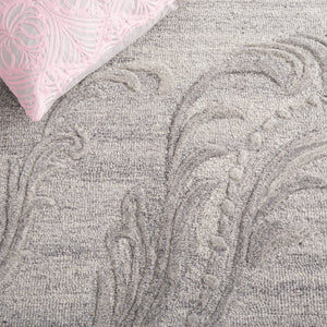 Safavieh Jardin 732 Hand Tufted 80% Wool/20% Cotton Country Floral Rug JAR732G-8