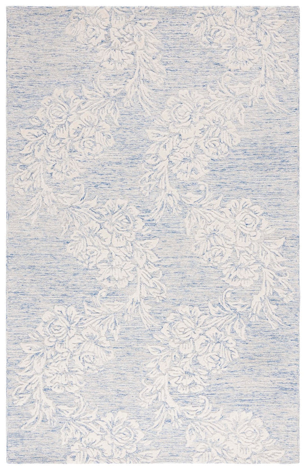 Safavieh Jardin 733 Hand Tufted 80% Wool/ 20% Cotton with Cotton backing Floral Rug JAR733M-8