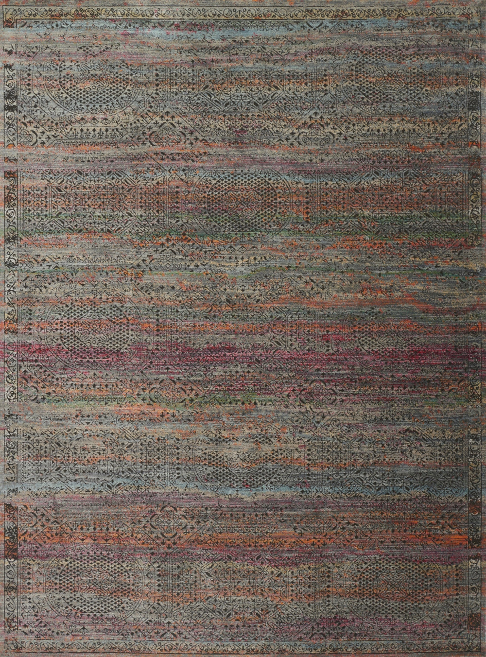 Loloi Javari JV-02 75% Polyester, 25% Polypropylene Power Loomed Contemporary Rug JAVRJV-02CCSSC0F0
